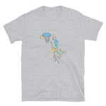 Men's 'Double Pump' Coloursplash T-Shirt - Overtime Threads Co.