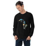 Men's 'Double Pump' Coloursplash Sweatshirt - Overtime Threads Co.