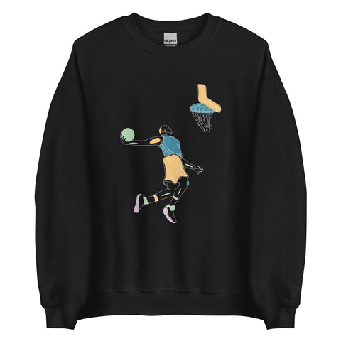 Men's 'Tomahawk' Coloursplash Sweatshirt - Overtime Threads Co.