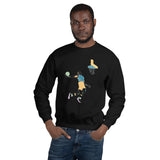 Men's 'Tomahawk' Coloursplash Sweatshirt - Overtime Threads Co.