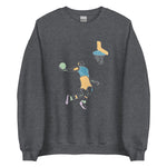 Men's 'Tomahawk' Coloursplash Sweatshirt - Overtime Threads Co.