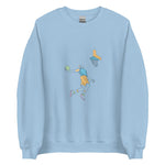 Men's 'Tomahawk' Coloursplash Sweatshirt - Overtime Threads Co.