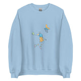 Men's 'Tomahawk' Coloursplash Sweatshirt - Overtime Threads Co.