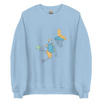 Men's 'Take Flight' Coloursplash Sweatshirt - Overtime Threads Co.