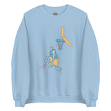 Men's 'Through The Legs' Coloursplash Sweatshirt - Overtime Threads Co.