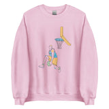 Men's 'Through The Legs' Coloursplash Sweatshirt - Overtime Threads Co.