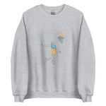 Men's 'Tomahawk' Coloursplash Sweatshirt - Overtime Threads Co.