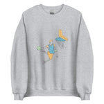 Men's 'Take Flight' Coloursplash Sweatshirt - Overtime Threads Co.