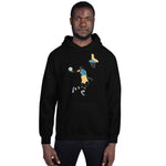 Men's 'Tomahawk' Coloursplash Hoodie - Overtime Threads Co.