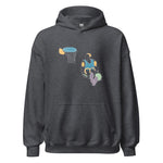 Men's 'Under The Legs' Coloursplash Hoodie - Overtime Threads Co.